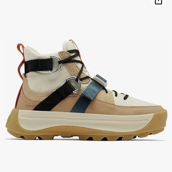 Sorel Women's ONA 503 EQ Mid Shoe - Ceramic, Chalk - Size 7.5 - Picture 11 of 12